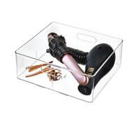 The Home Edit by iDesign, Organiseur empilable pour sèche-cheveux en plastique recy vec séparateur