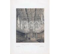 The House of Lords London England in the mid 19th siècle After a print by Louis Jules Arnout Poster Print by Ken Welsh (35,6 x 48,3 cm)