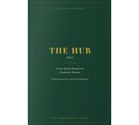 The HUB Mini, Undated Daily Planning System, Green Cover: A compact companion planner pairing daily productivity with emotional regulation