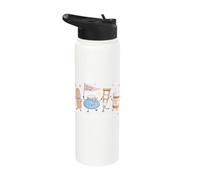 The Ice Packs Missed You Welcome Back School Nurse Stainless Steel Insulated Water Bottle