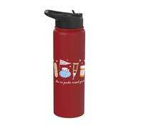 The Ice Packs Missed You Welcome Back School Nurse Stainless Steel Insulated Water Bottle