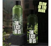 Paladone The Last of Us Bouteille d'eau phosphorescente sous licence officielle avec icône du film - Décoration et cadeau pour joueur - Vert fluo - Accessoire de bureau pour tous les âges - Vaisselle