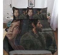 The Last Of Us Housse De Couette Fille Avec Taies D'oreillers Parure De Lit Housses De Couettes Series Microfibre Avec Fermeture ¿¿Clair Parure De Coue