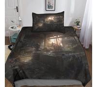 The Last Of Us Housse De Couette, Housses De Couettes Pour Series Avec Taies D'oreiller Microfibre Parure De Lit Parure De Couette Pour Enfants Adoles