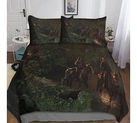 The Last Of Us Housse De Couette ¿¿ Motif Series Impression D Parure De Lit Housses De Couettes En Microfibre Avec Taies D¡®Oreiller Parure De Couette D
