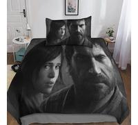 The Last Of Us Housse De Couette ¿¿ Motif Series Impression D Parure De Lit Housses De Couettes En Microfibre Hypoallergique Avec Fermeture ¿¿Clair Pour