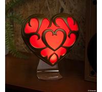 The Legend of Zelda Heart Container Light - Lampe sous licence officielle Nintendo pour salle de jeux, 2 modes d'éclairage, éclairage d'ambiance cadeau pour les joueurs | Paladone