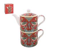 The Leonardo Collection LP96151 Théière en céramique Motif voleur de fraises