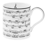 The Leonardo Collection Notes de musique Mug en porcelaine fine Making Music Collection Leonardo