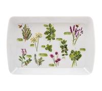 The Leonardo Collection Petit plateau de jardin Jennifer Rose Gallery pour cuisine et maison | Plateau de service antidérapant pour la nourriture | Plateau de service pour le déjeuner et le dîner |