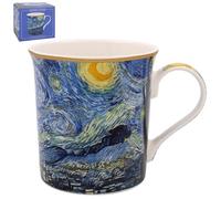 The Leonardo Collection Tasse à café Van Gogh. Joli cadeau pour homme et femme | Conçu par Vincent Van Gogh | Ensemble de dessous de verre pour toutes les cuisines et bureaux modernes