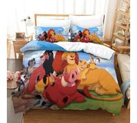 The Lion King Chambre D¿¿Coration Ensemble De Literie Motif Imprim¿¿ D Ultra Doux Housse De Couette Fermeture ¿¿Clair Dissimul¿¿E Housse De Couette Taie D