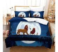 The Lion King Ensembles De Housse De Couette Cartoon D Ensembles De Literie Microfibre Parure De Lit Double£¿Xcm£©