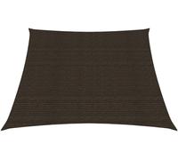 The Living Store Auvent 160 g/m² Marron 4/5x3 m HDPE