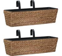 The Living Store Bac à plantes 2 pcs. Jacinthe d'eau