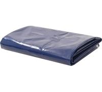 The Living Store Bâche 650 g/m² 5 x 6 m Bleu