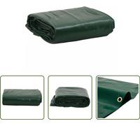 The Living Store bâche verte 5x5 m 650 g/m²