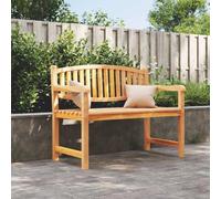 The Living Store Banc de jardin 114x59x87 cm Bois massif Teck