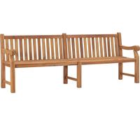 The Living Store Banc de jardin 228 cm bois massif teck