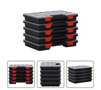 The Living Store Boîtes d'assortiment 5 pcs. 34.5x25x5 cm Polypropylène