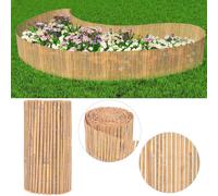 The Living Store Clôture de jardin en bambou 1000 × 50 cm