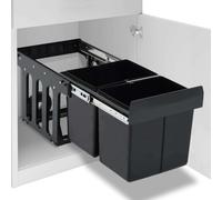 The Living Store Collecteur de déchets Soft-Close 36 L
