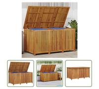 The Living Store Gartenbox 150x80x75 cm Massivholz Akazie