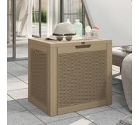 The Living Store Jardinière Marron clair 55,5x43x53 cm Polypropylène