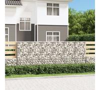 The Living Store Mur en gabions avec couverture Acier galvanisé 300×50×100 cm