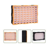 The Living Store Organisateur multi-tiroirs avec 64 tiroirs 52x16x37,5 cm