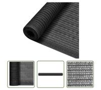 The Living Store - Panneau de brise-vue anthracite 3,6 x 25 m, HDPE 75 g/m²