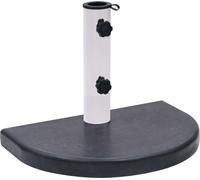 The Living Store porte-parapluies noir 40x28x4 cm granit