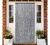 The Living Store Rideau moustiquaire Marron et Beige 90x220 cm Chenille