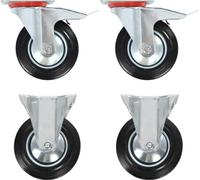 The Living Store Roulettes 4 pcs. 160 mm