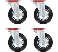 The Living Store Roulettes pivotantes 4 pcs. 160 mm