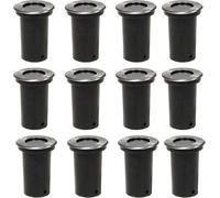 The Living Store Spot encastré de sol extérieur 12 pcs. Rond