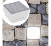 The Living Store Spot encastré de sol LED extérieur 12 pcs 100x100x68 mm