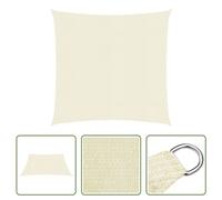 The Living Store Store 160 g/m² Crème 3x3 m HDPE
