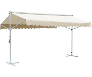 The Living Store Store banne autoportant 600 x 300 cm, couleur crème