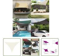The Living Store Store Crème 7x5x5 m 100% Polyester Oxford