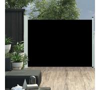 The Living Store Store latéral extensible 100×500 cm Noir