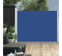 The Living Store Store latéral extensible 140×500 cm bleu