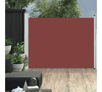 The Living Store Store latéral extensible 140×500 cm Marron