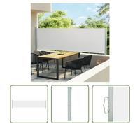 The Living Store Store latéral extensible 140x600 cm Crème