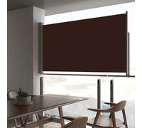 The Living Store Store latéral extensible 160x300 cm Marron