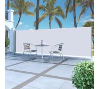 The Living Store Store latéral extensible 160x500 cm Crème