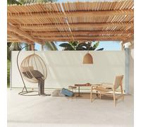 The Living Store Store latéral extensible 180x600 cm Crème