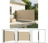 The Living Store Store latéral extensible Beige 160x300 cm