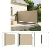 The Living Store Store latéral extensible Beige 180x300 cm