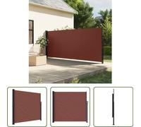 The Living Store Store latéral extensible brun 180x300 cm